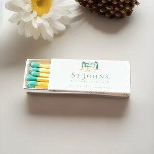 Vintage Matchbox Stick matches Florida St John's Golf & Country Club Made Japan